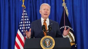 U.S. President Joe Biden (Photo provided by：ロイター/アフロ)