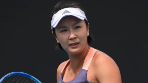 中国テニス選手彭帥（写真：AP/アフロ）