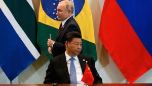 ロシアのプーチン大統領と中国の習近平国家主席（写真:ロイター/アフロ）