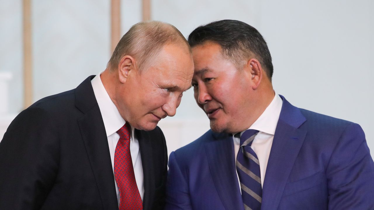 ロシア・モンゴル首脳会談　2019年（写真:ロイター/アフロ）