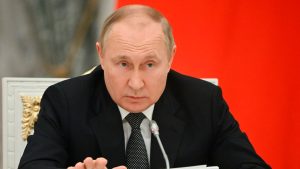 プーチン大統領（写真：代表撮影/AP/アフロ）