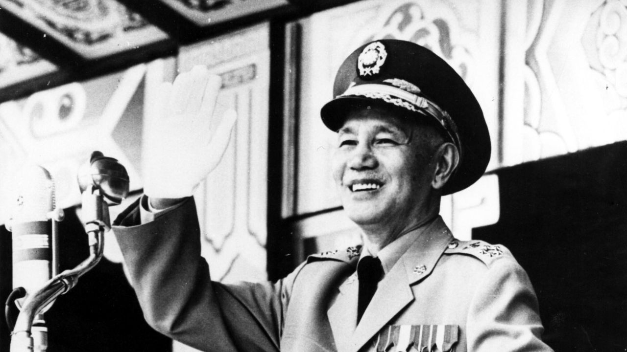 1971年の「中華民国」の蒋介石総統（写真:Shutterstock/アフロ）