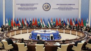 Meeting of the Council of Heads of the Shanghai Cooperation Member States (SCO) held in Uzbekistan (Photos: Representative photographer/Reuters/Aflo)