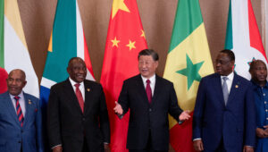 2023年BRICS首脳会議（写真:代表撮影/ロイター/アフロ）