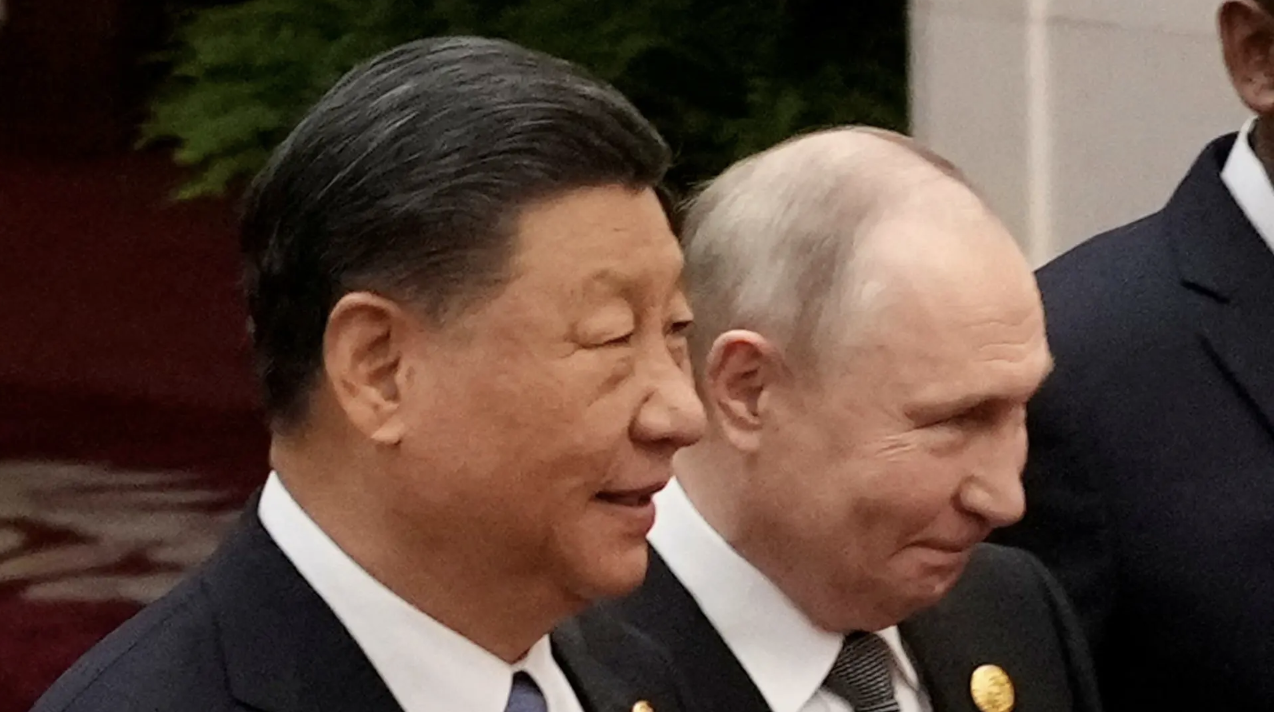 習近平国家主席とプーチン大統領（写真:代表撮影/ロイター/アフロ）