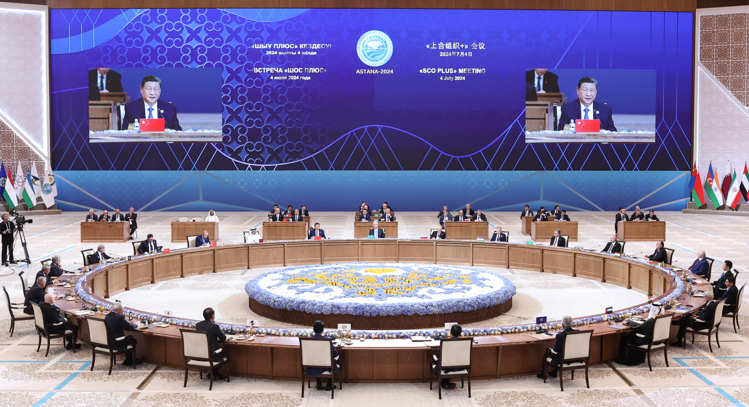 上海協力機構首脳会議 カザフスタンで開催