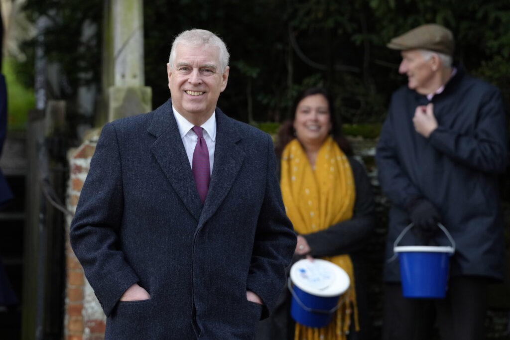 Britain Prince Andrew（写真：AP/アフロ）