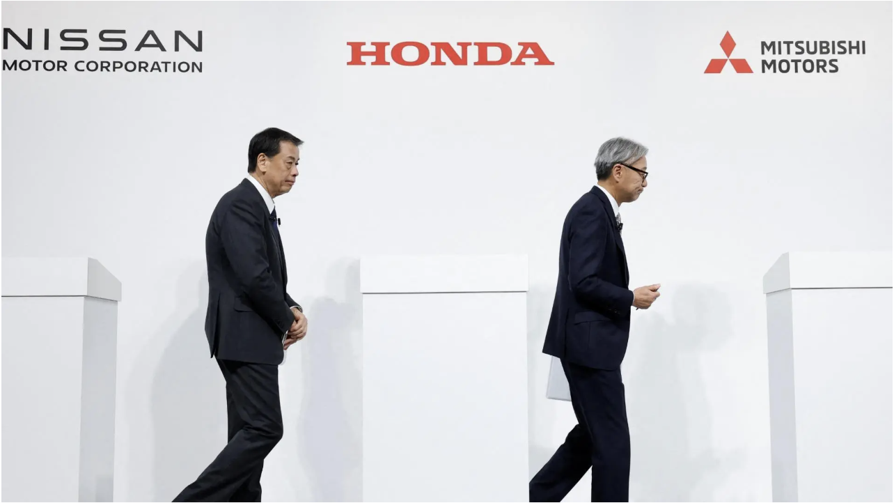 破綻した日産ホンダ経営統合（写真:ロイター/アフロ）