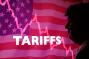 トランプ2.0の関税政策（写真:ロイター/アフロ）